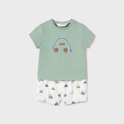 Completo pantaloncino neonato  –  New Born  –  1204-25