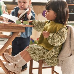 Vestito con gilet bimba  –  Mayoral  –  2913-15