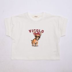 T-shirt ragazza  –  ViCOLO  –  3146M00410-26