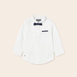Camicia con papillon bimbo  –  Mayoral  –  1115-23
