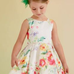Vestito mikado ragazza  –  Abel & Lula  –  5050-23