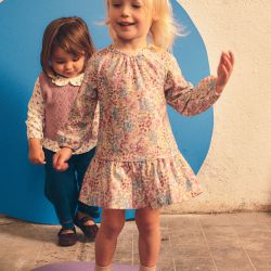 Vestito con stampa bimba  –  Mayoral  –  2940-16