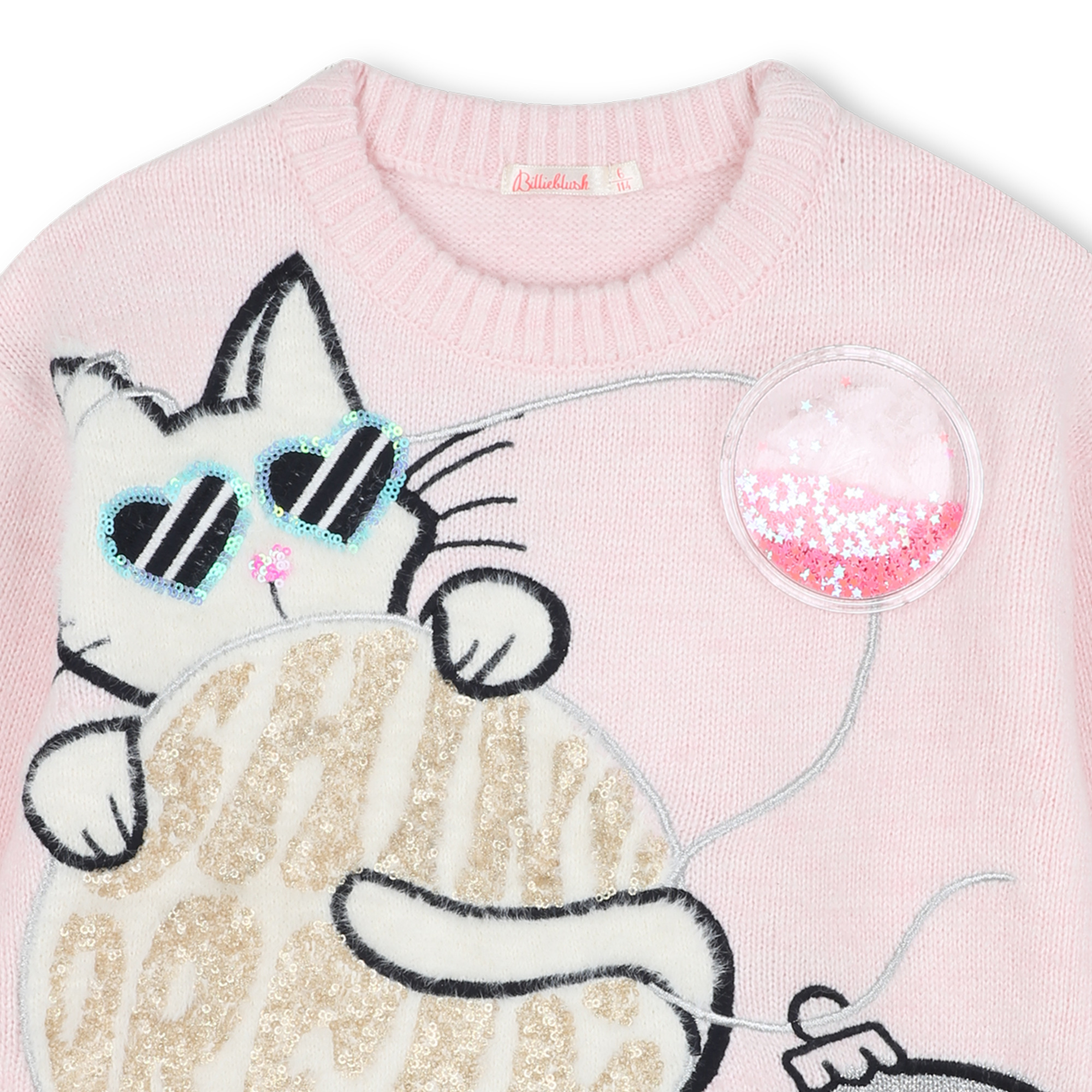 U21380 47V 003 Pullover bambina - Billieblush - U21380/47V-15 - immagine 3